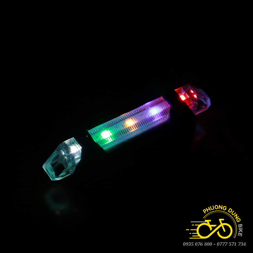 [HOT GIÁ RẺ] Đèn sau xe đạp - Đèn hậu xe đạp 5 Led - Đủ màu lựa chọn