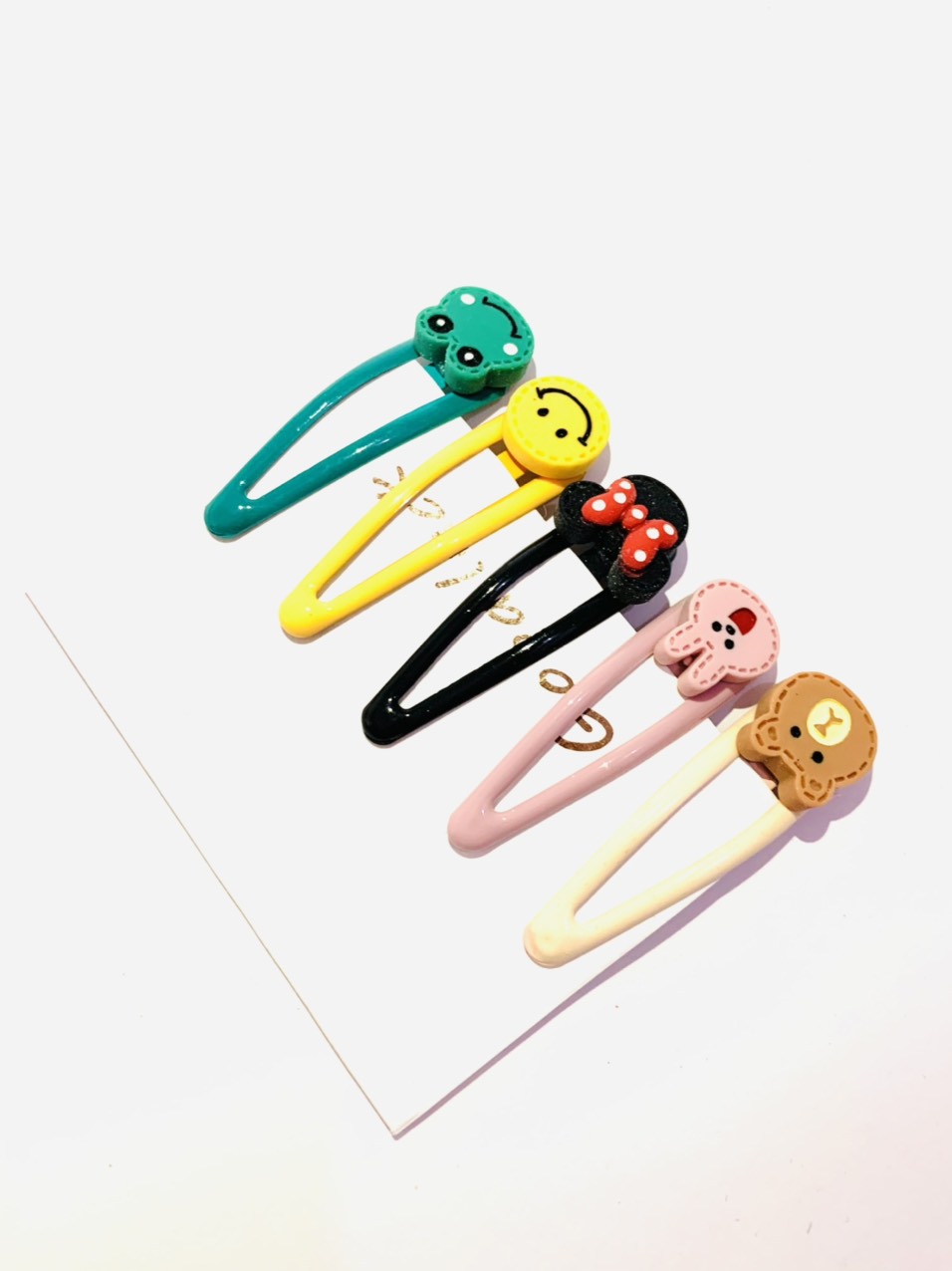 Set 5 - kẹp động vật siêu xinh cho bé - nunam shop