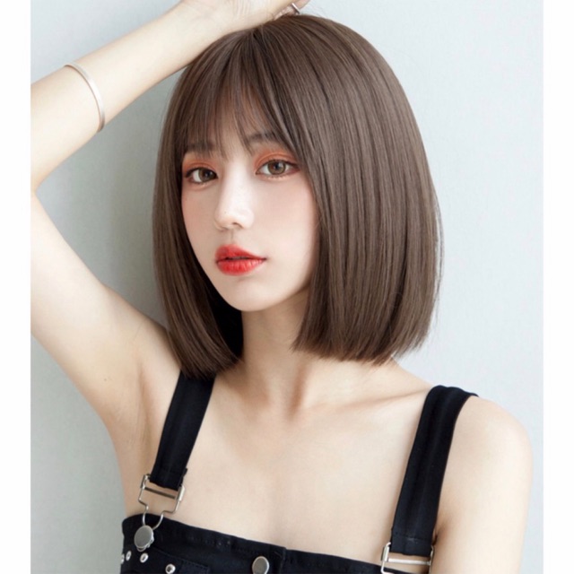 Tóc giả ngắn đơ 🥰FREESHIP😍 mã D3111