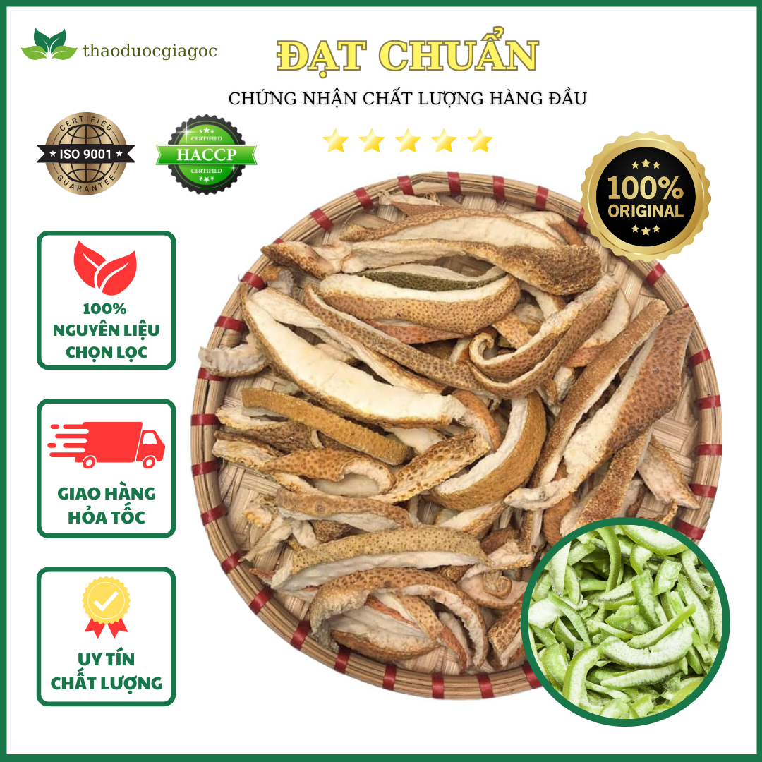 Vỏ bưởi khô 100gr thơm ngon
