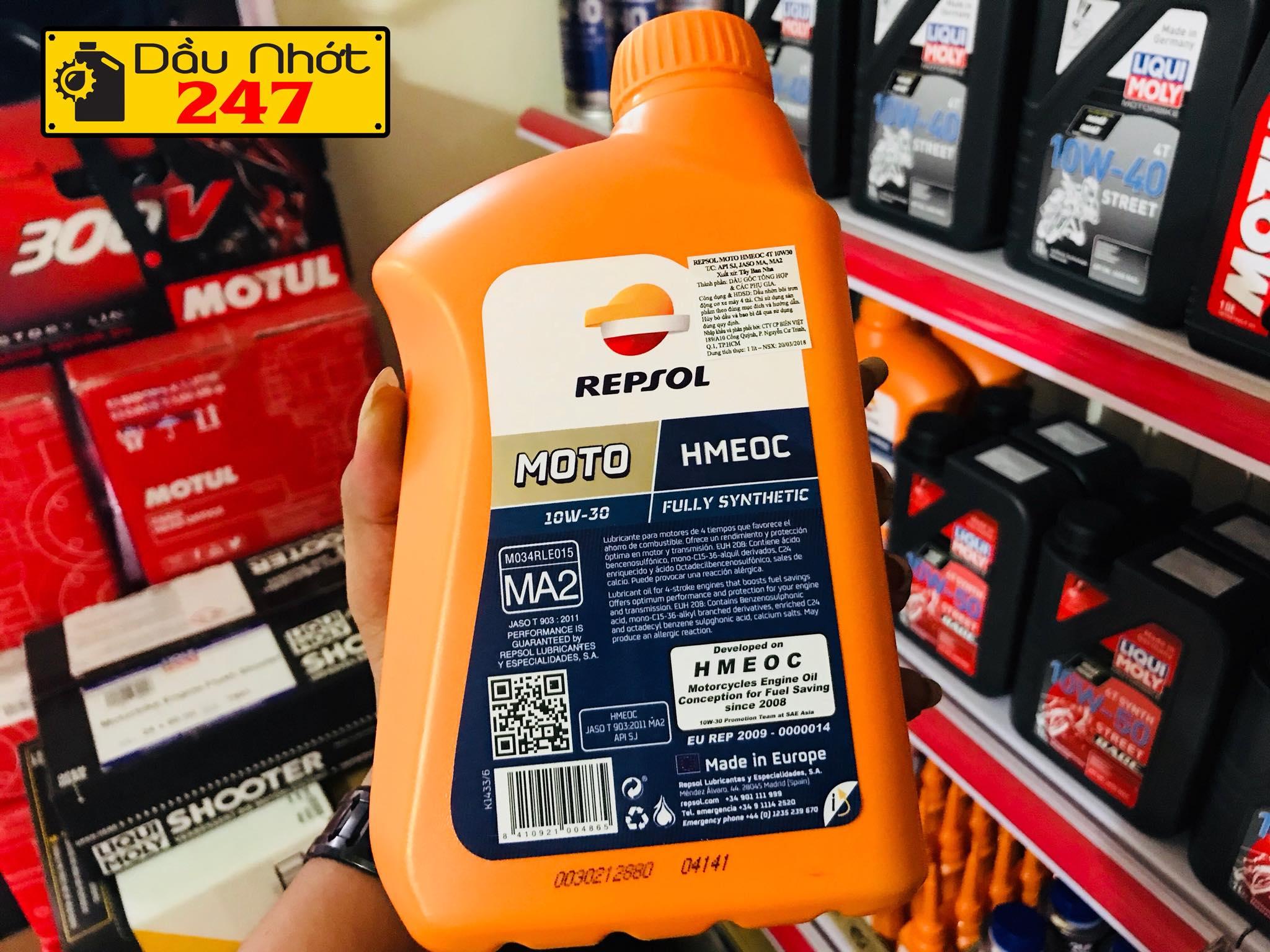 Dầu nhớt Repsol HMEOC 10w30