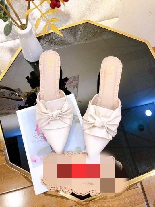 [HCM]BẢO HÀNH 12 THÁNG - Dép sục nữ nơ nhún