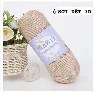 Sợi Dệt 3D bọc lưới kích thước sợi 3mm