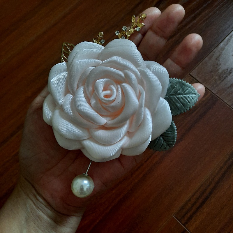 Hoa cài áo handmade thời trang cao cấp