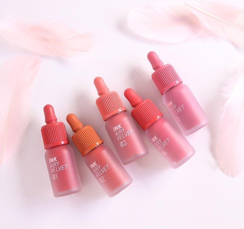 [6-11/12 VOUCHER GIẢM 8%]Son Kem Lì Peripera Ink Airy Velvet 2019
