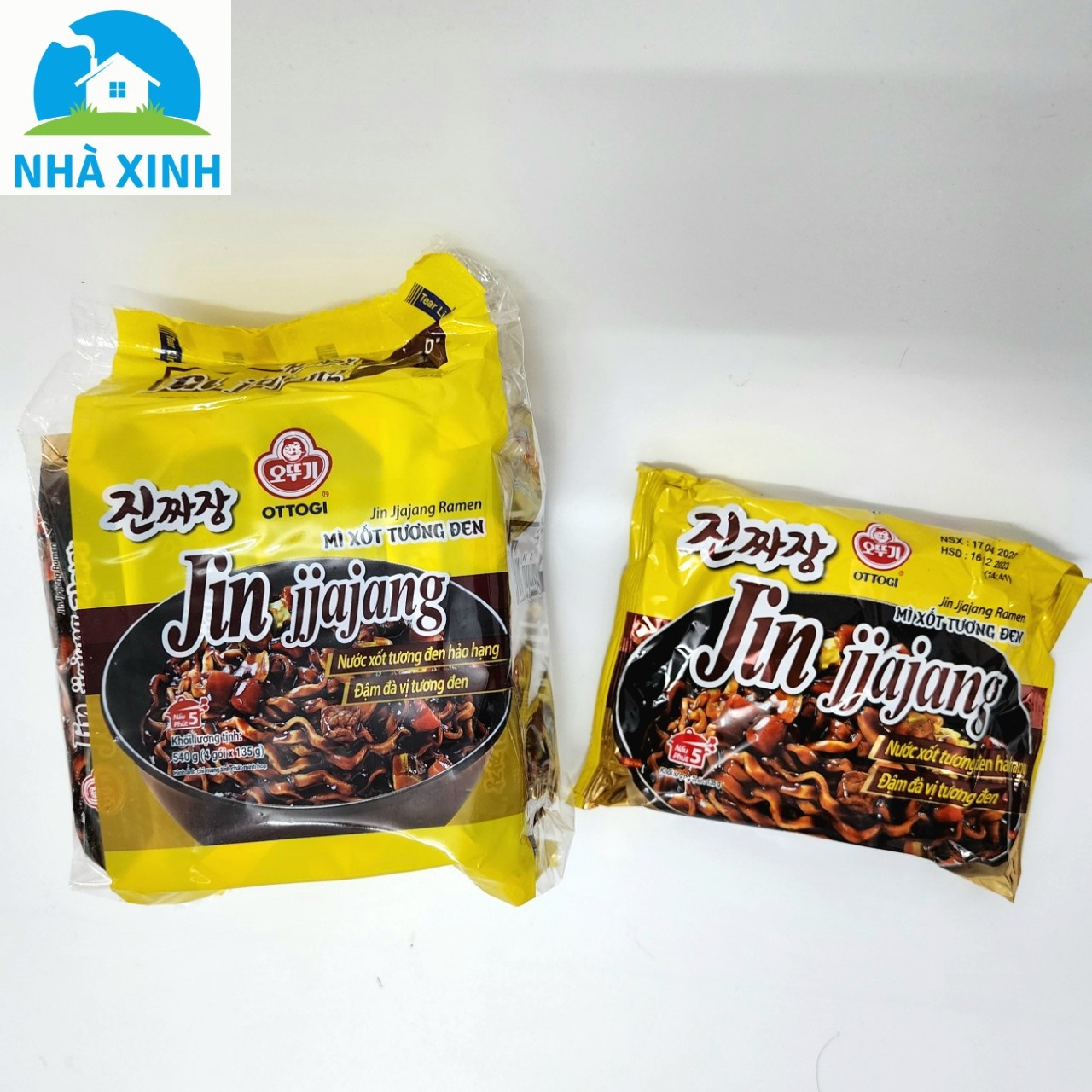 (COMBO 5 GÓI) - Mì xốt tương đen Ottogi 135g (VN)