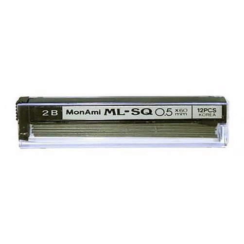 RUỘT CHÌ MONAMI 0.5MM ( VĨ 2 ỐNG)