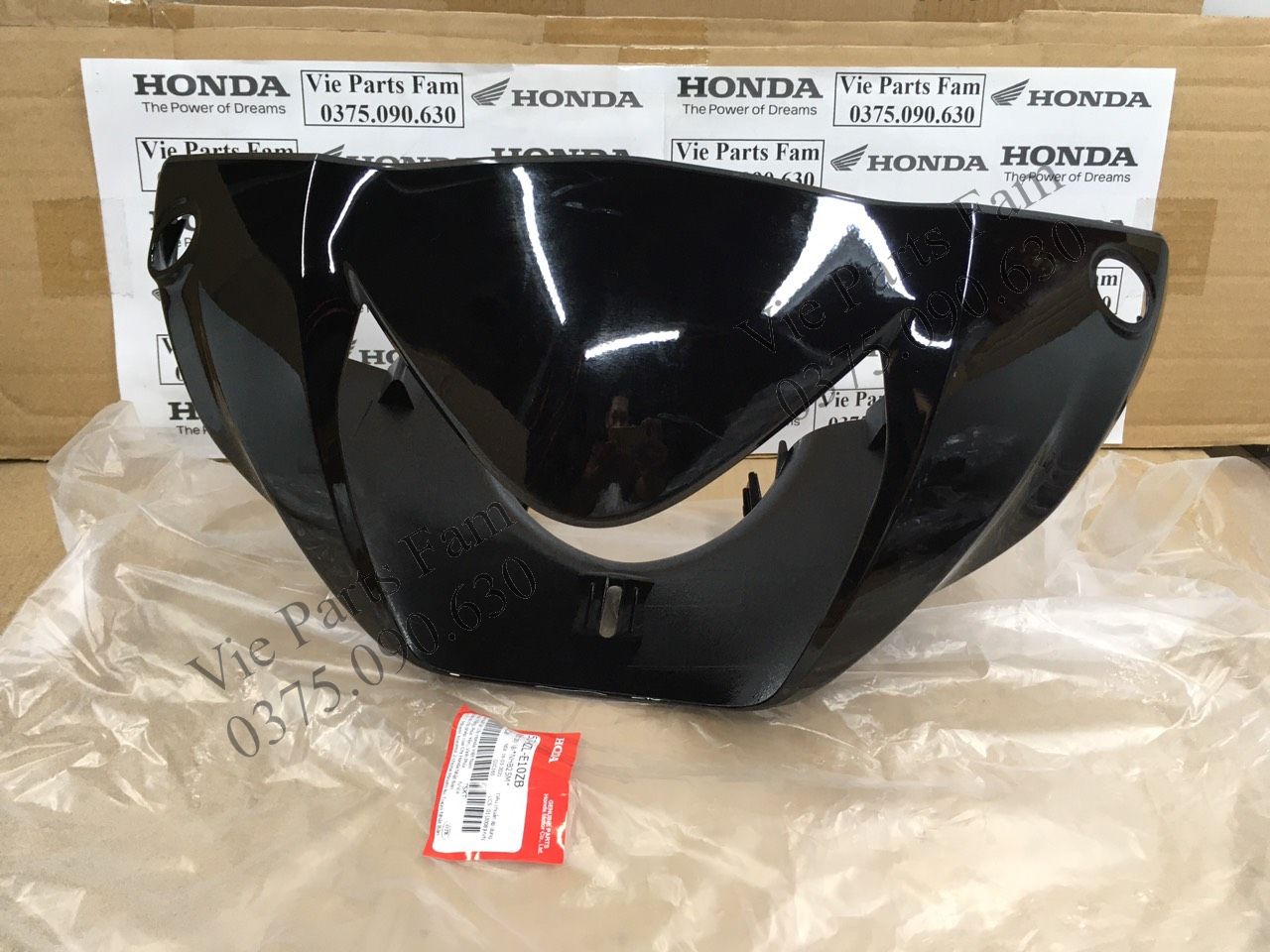 ốp đầu trước, ốp đầu đèn, bàn thờ Vision đời đầu, Vision 110 2011 - 2013, đủ màu, hàng din honda mới 100%