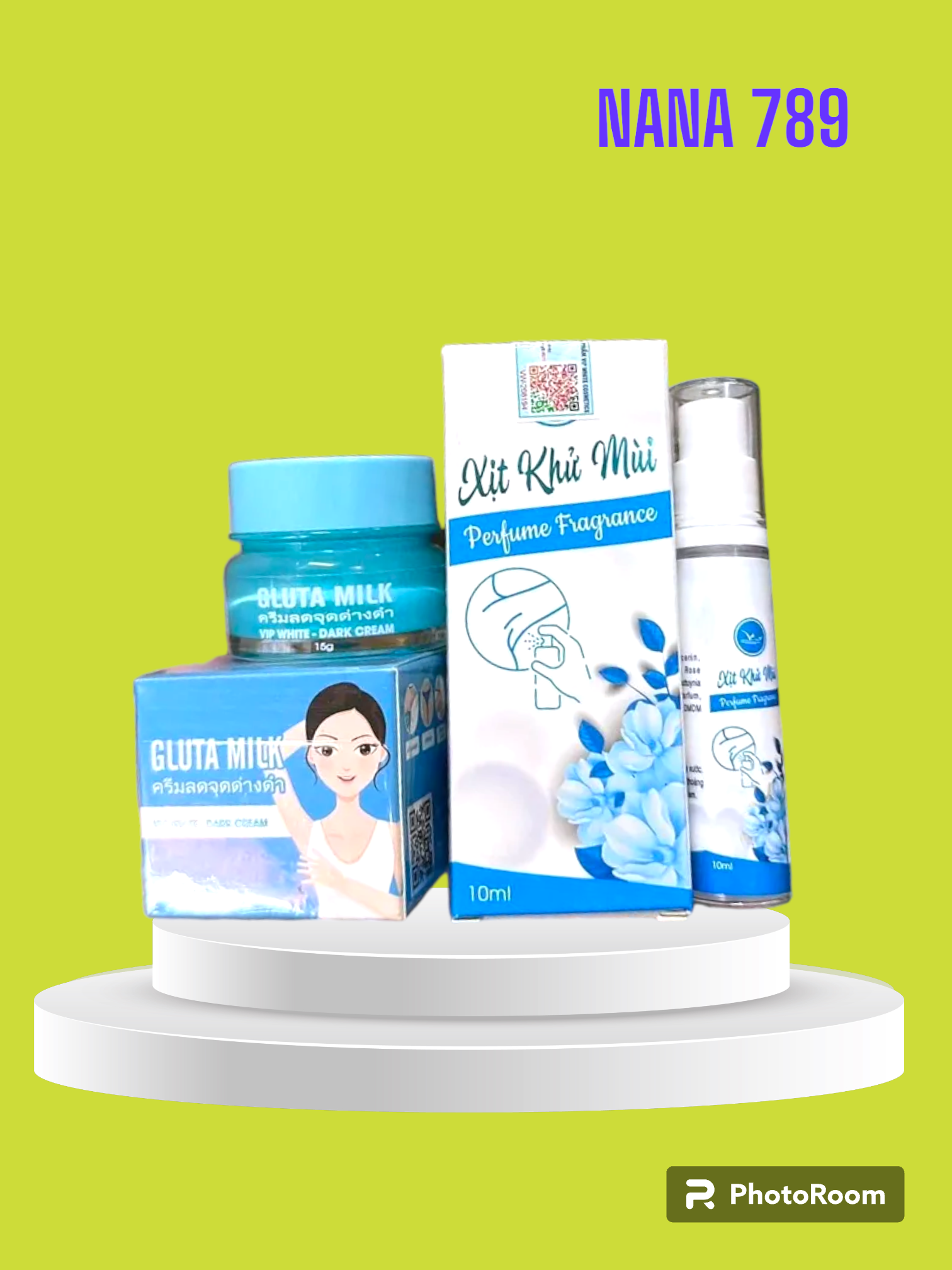 Kem Thâm nách Gluta Milk Thái Lan (MUA 1 TẶNG 1)