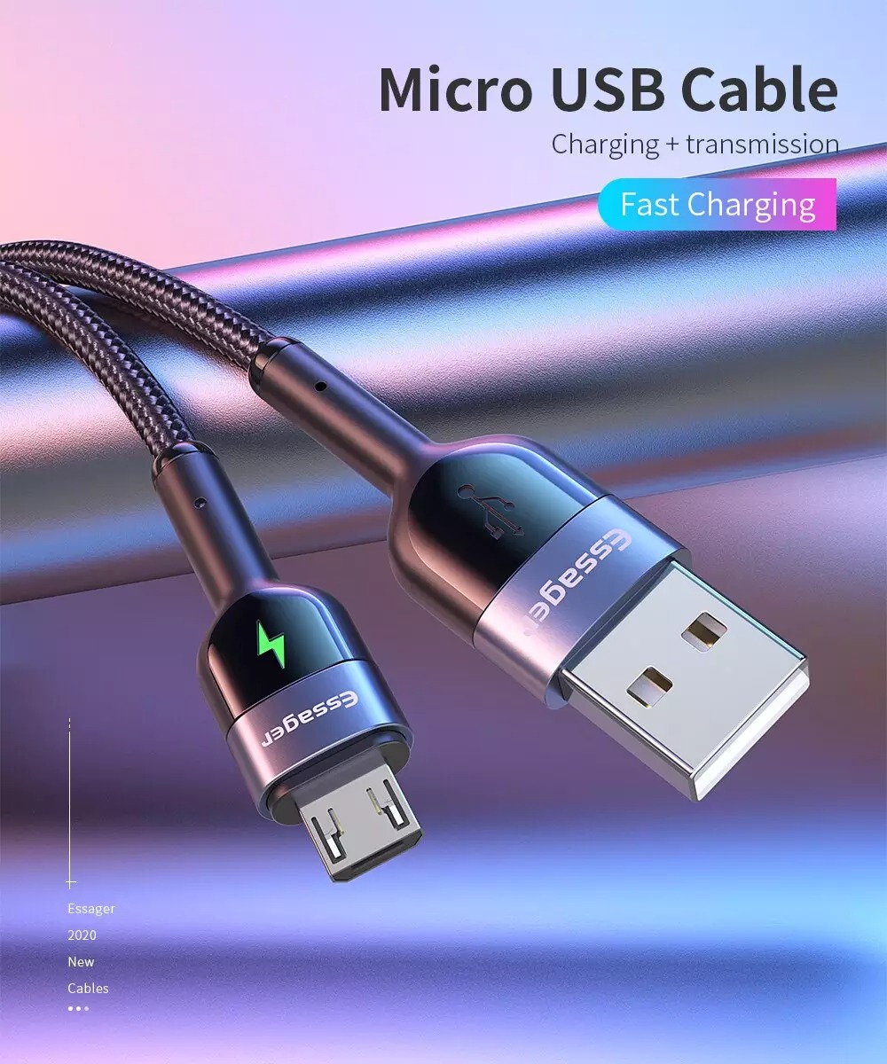 (Ngon Bổ Rẻ) Cáp Sạc 3A Micro USB Dành Cho Điện Thoại Android