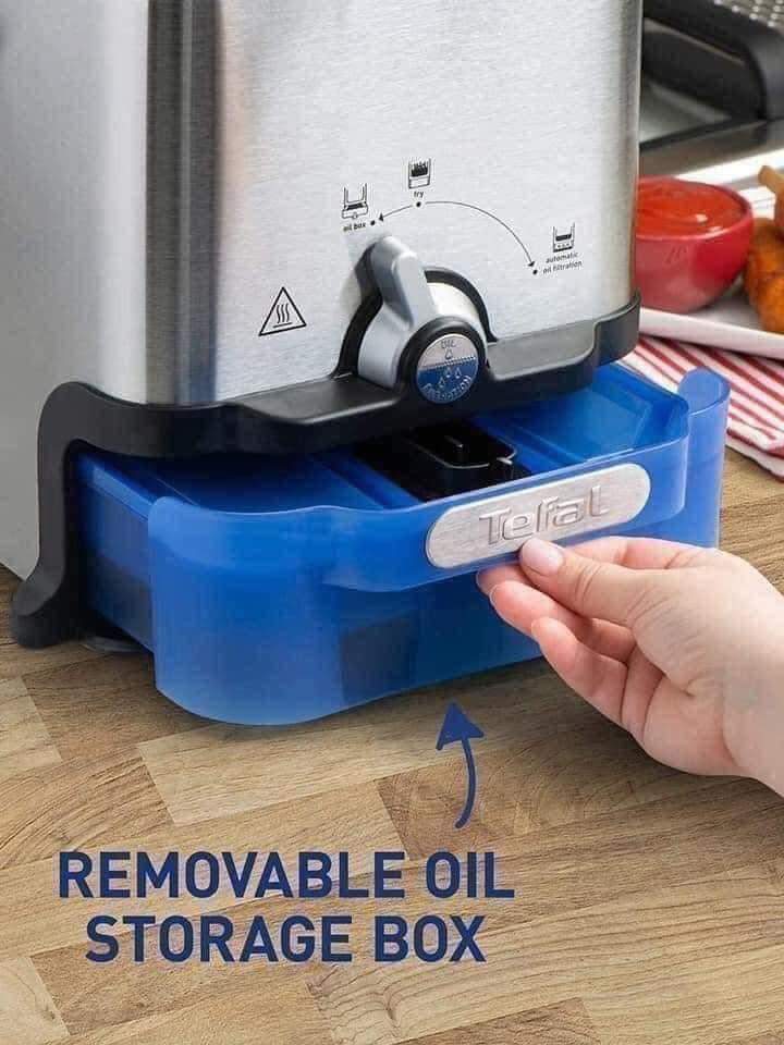 [Trả góp 0%][Hàng nội địa Đức] CHIÊN NGẬP DẦU TEFAL FR8040 DUNG TÍCH 35 LIT