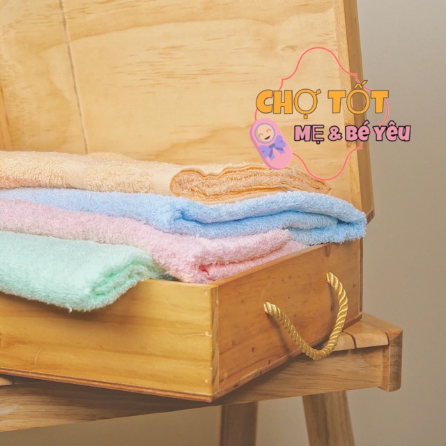 Khăn Tắm Bé, Khăn Quấn Bé 2 Mặt Siêu Mềm Fany ( MẶT XÔ - MẶT BÔNG )