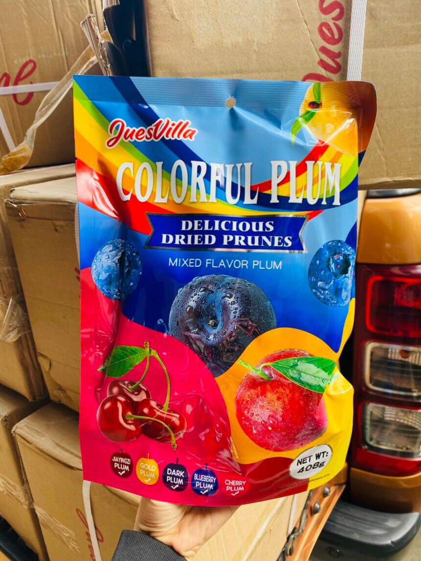 Ô mai trái cây mix vị plum gói 408g siêu ngon