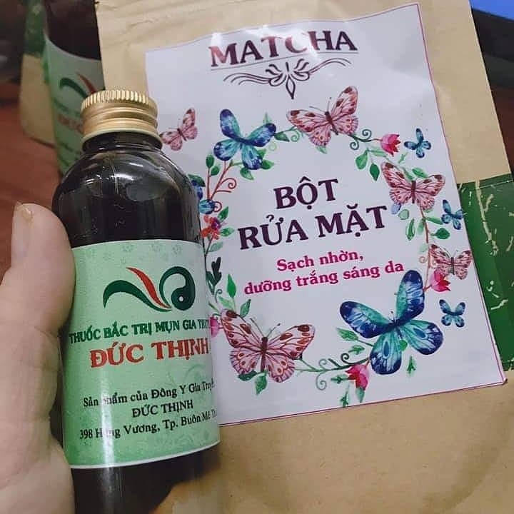Đông y tái tạo tinh chất ĐThịnh nhựa thiên nhiên làm sạch mụn nám tàn nhang cực kỳ hieu quả tặng kem brm