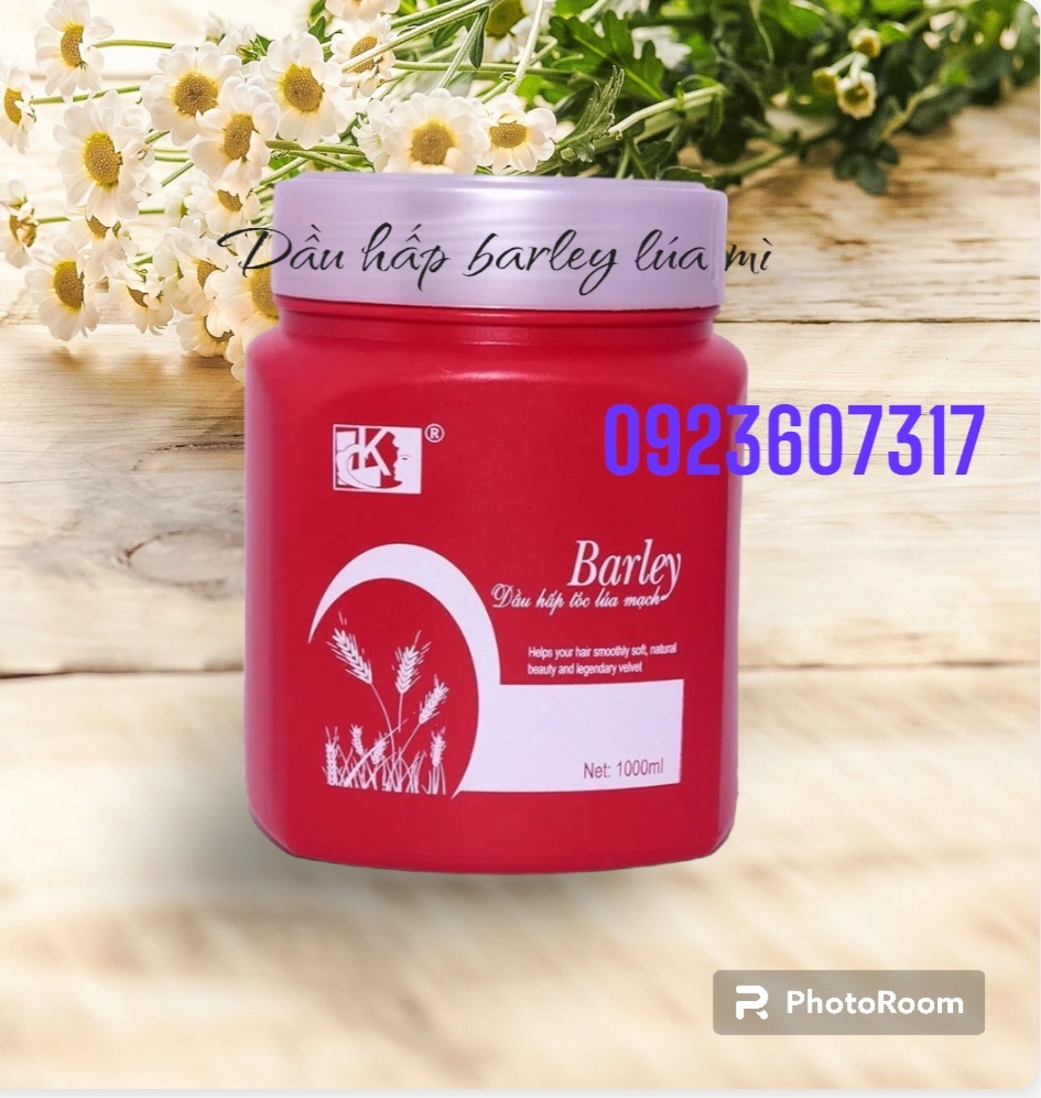 Dầu Hấp, Dầu Xả, Dầu Ủ Tóc Barley Lúa Mạch Và Hấp Dầu Trái Bơ Avocado 1000ml