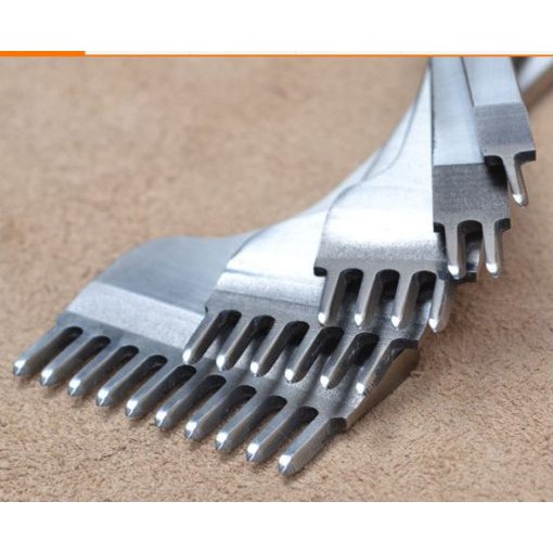 đục trám khâu da thủ công - dụng cụ làm đồ da handmade