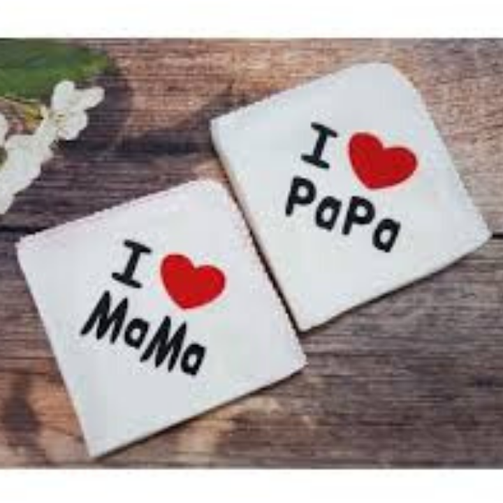 Combo 10 khăn xô trắng Papa Mama