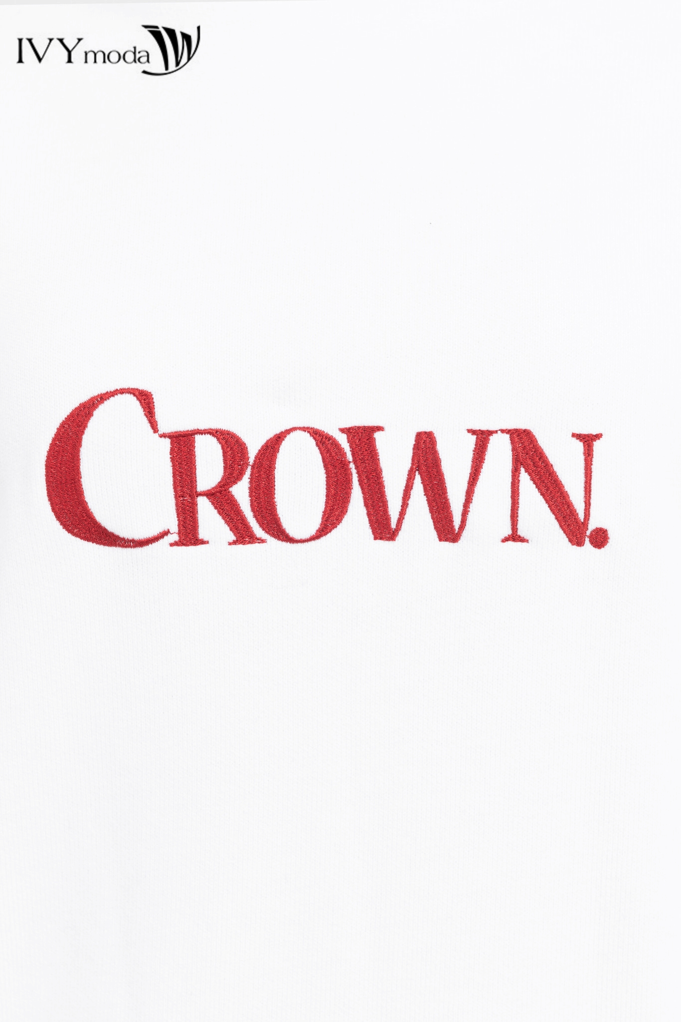 Áo nỉ oversize CROWN IVY Moda MS 58T0142