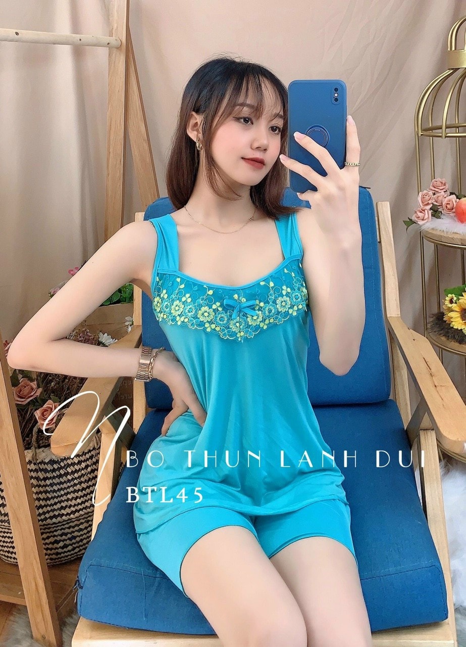 Đồ bộ thun lạnh đùi