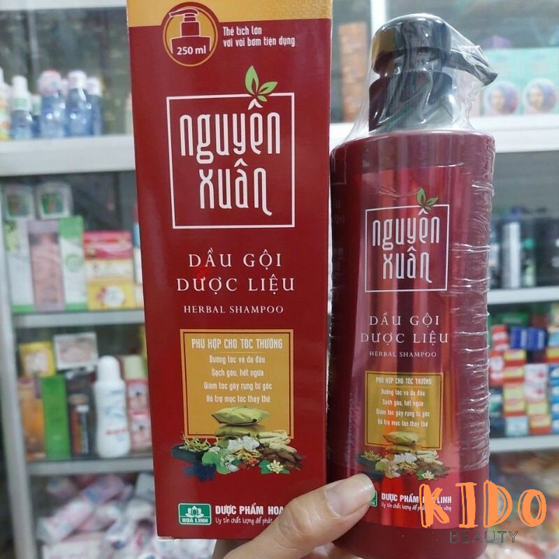  Nguyen Xuan shampoo (non-toxic hair damage-blue/yellow/Yellow Hair-red) 250ml / conditioner