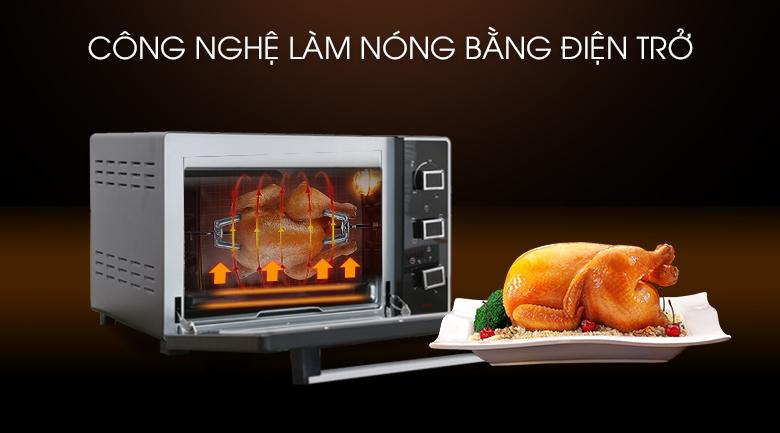 Lò nướng Sanaky VH5099S2D 50 lít