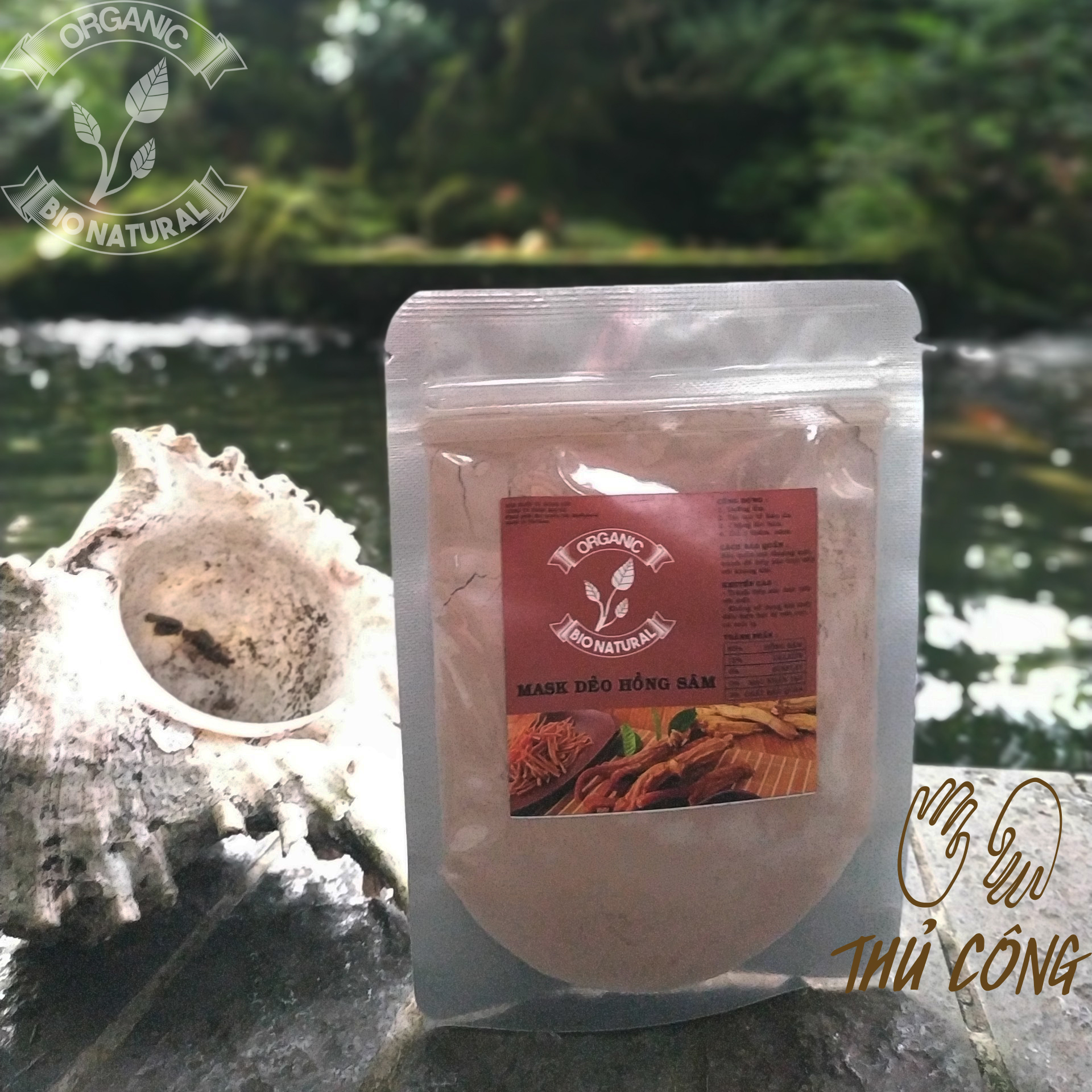 [BIONATURALVN] Mặt nạ Dẻo Hồng Sâm HANDMADE 50gr