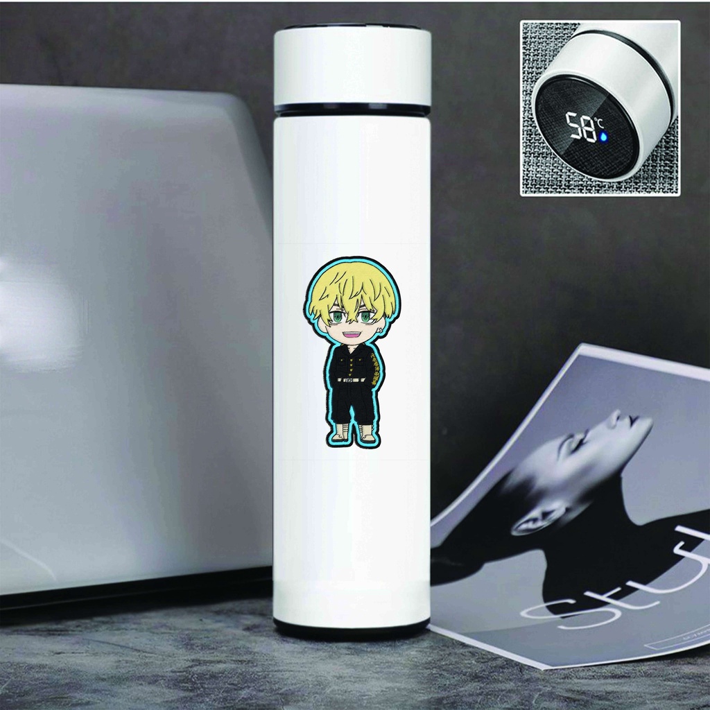 Bình giữ nhiệt đựng nước in hình nhân vật Tokyo Revengers Kịch Trường Của Takemichi anime chibi tiện lợi xinh xắn