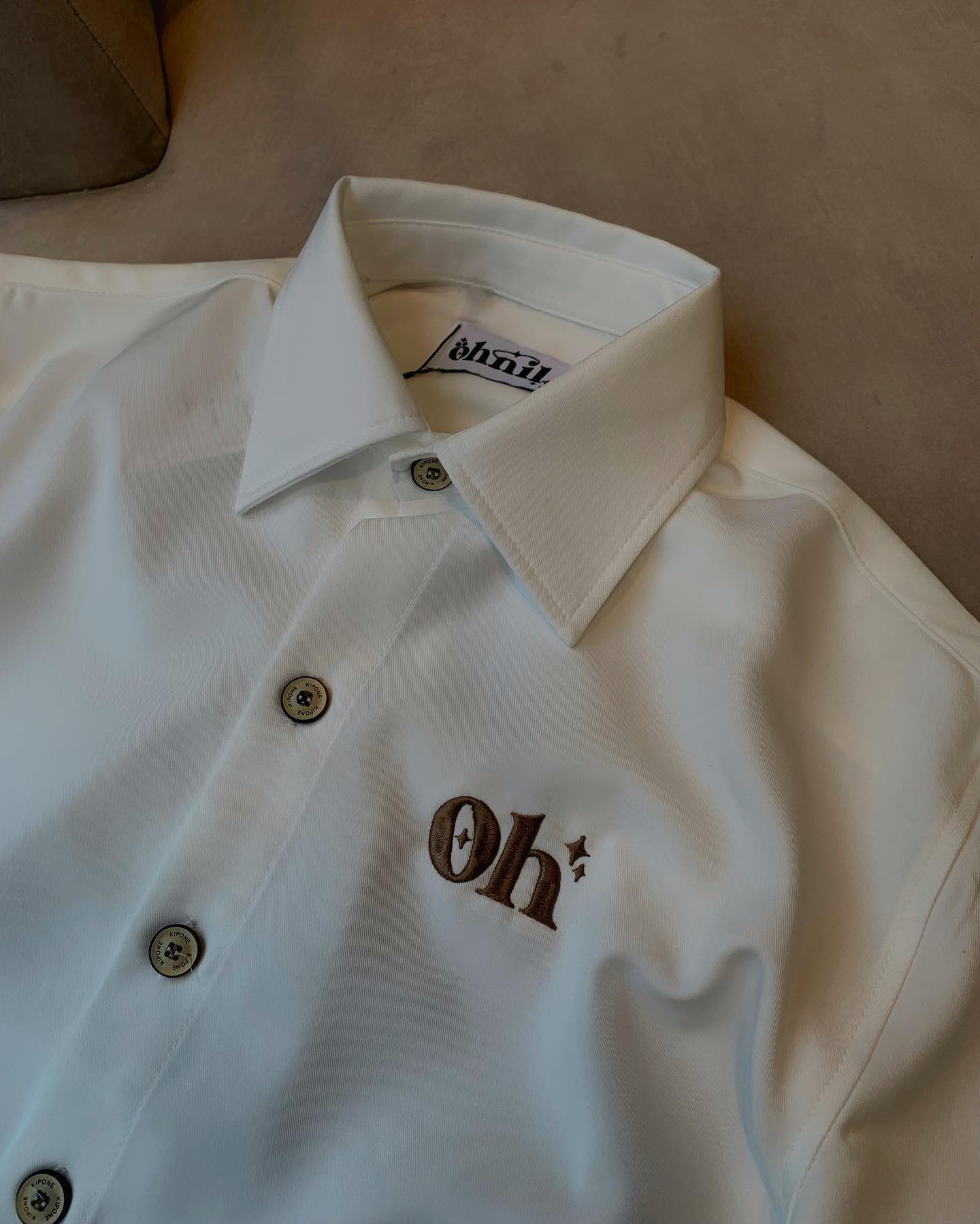 OHNIL - Áo Somi Basic Thêu logo