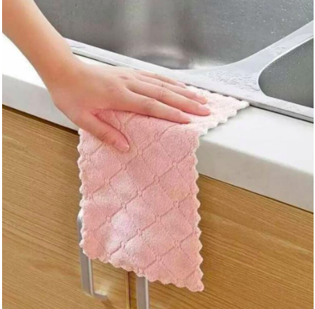 Set 5 Khăn Lau 2 Mặt Siêu Thấm 27x16cm