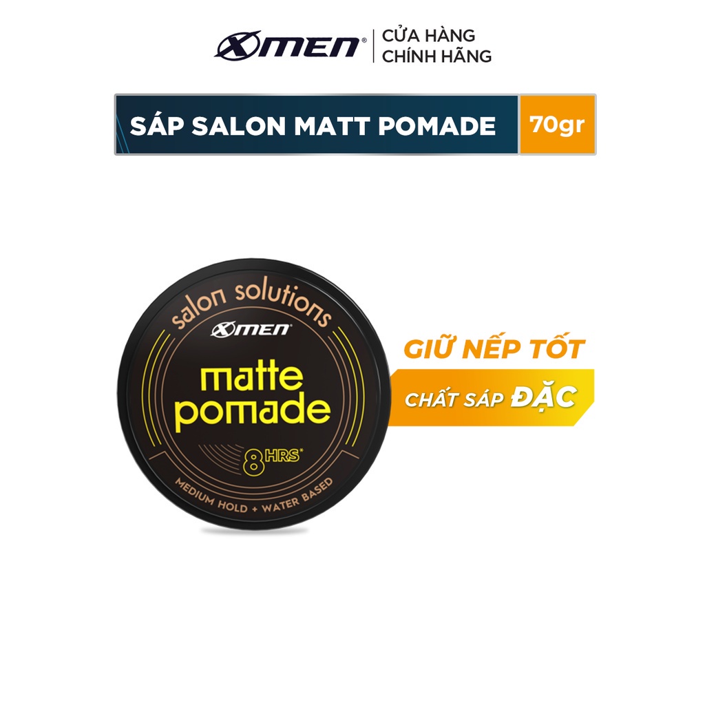 Sáp Matte Pomade Xmen Salon Solutions 65g