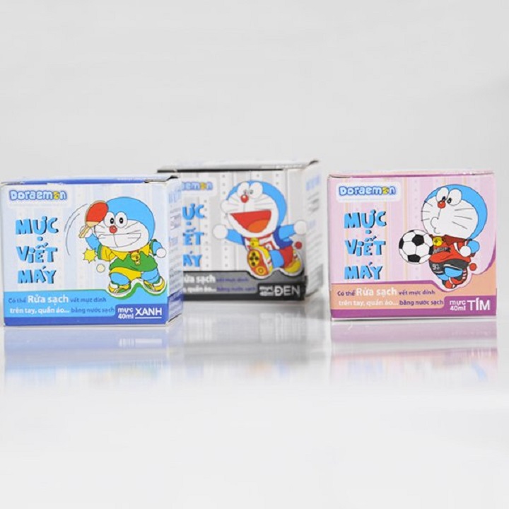 Mực bút máy Doraemon Điểm 10 TP-FPI08/DO  Xanh - Tím