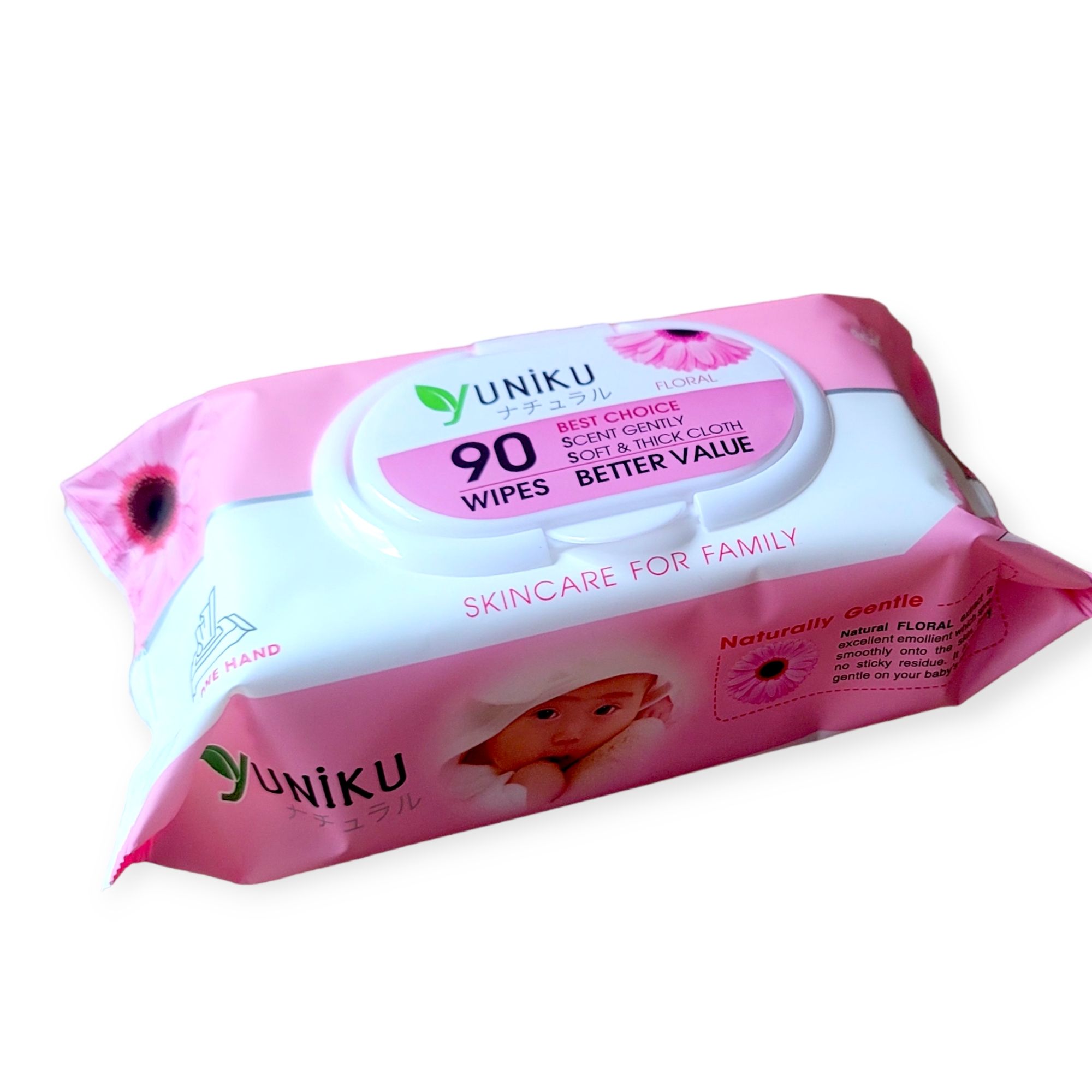 Khăn giấy ướt cao cấp 90 Tờ Yuniku (HÀNG CHÍNH HÃNG)