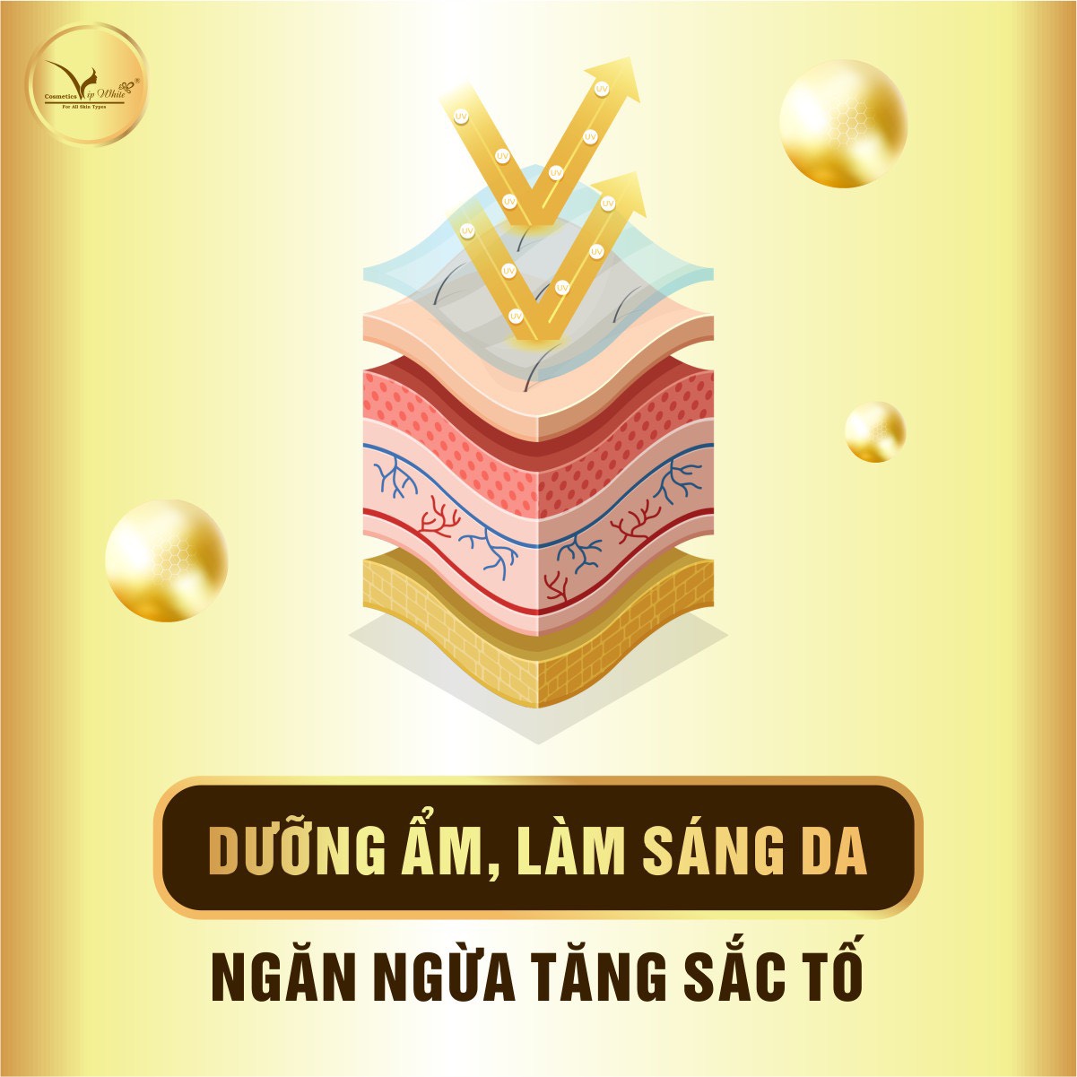 Kem Chống Nắng Vip White