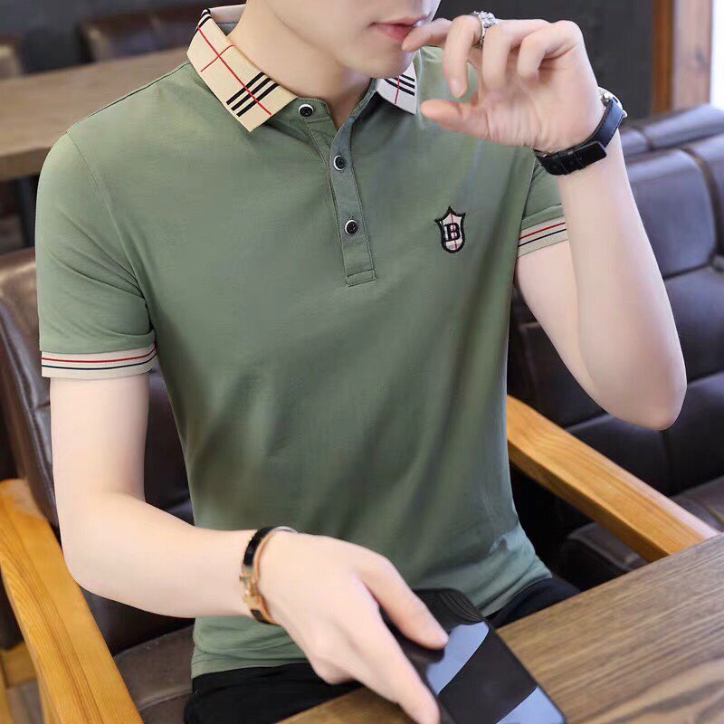 [ GIÁ RẺ VÔ ĐỊCH ] Áo Thun Nam Thể Thao Tay Ngắn Cổ Bẻ Cao Cấp Phong Cách Hàn Quốc - Chất Vải Dày Dặn (Y HÌNH 100% ) TAYLOR FASHION FSN17