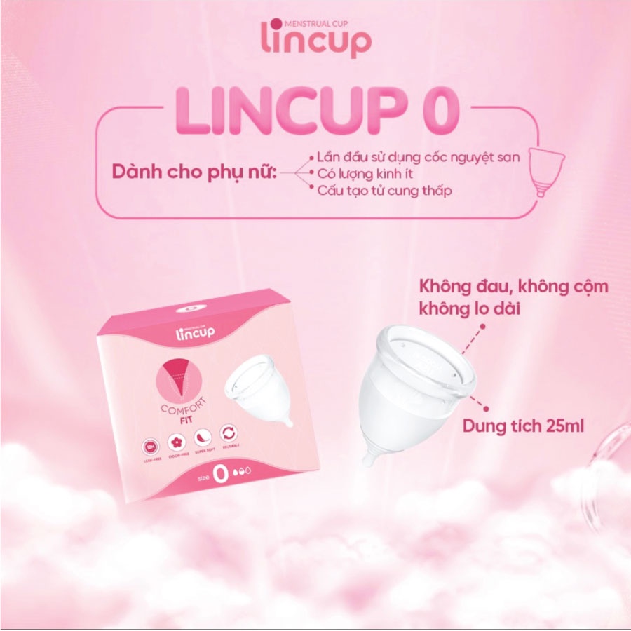 Cốc nguyệt san Lincup mới nhất