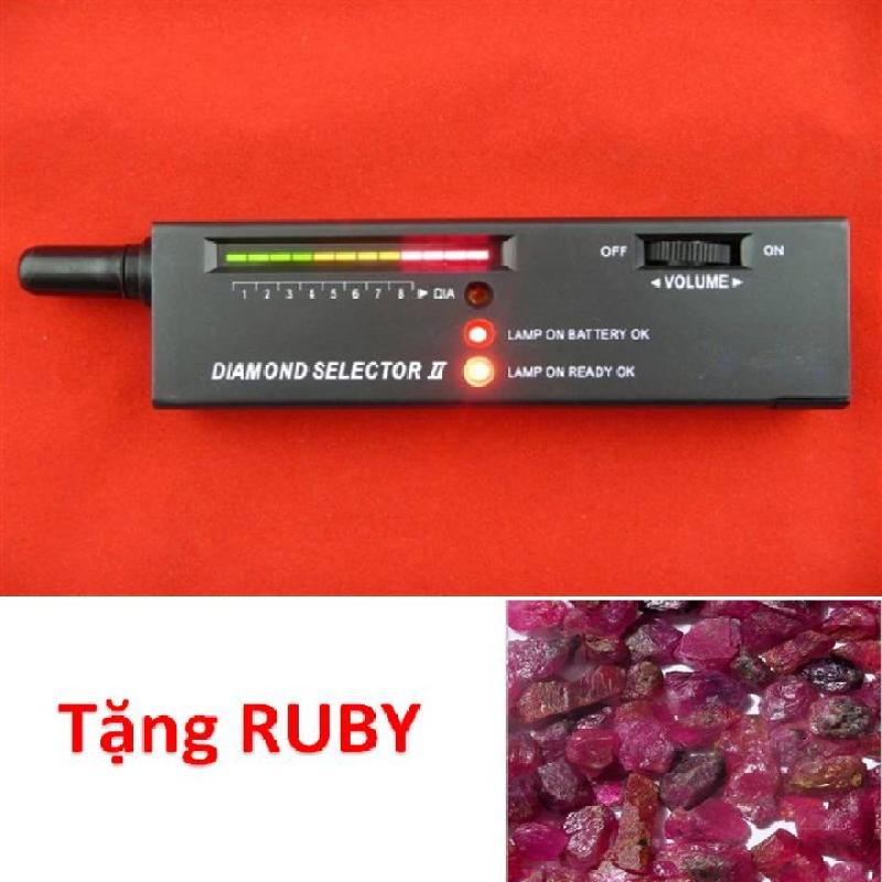 Máy đo độ cứng đá - thử đá quý - Tặng 1 tinh thể Ruby thô + 1v CZ + 1 Pin - Có bảo hành.