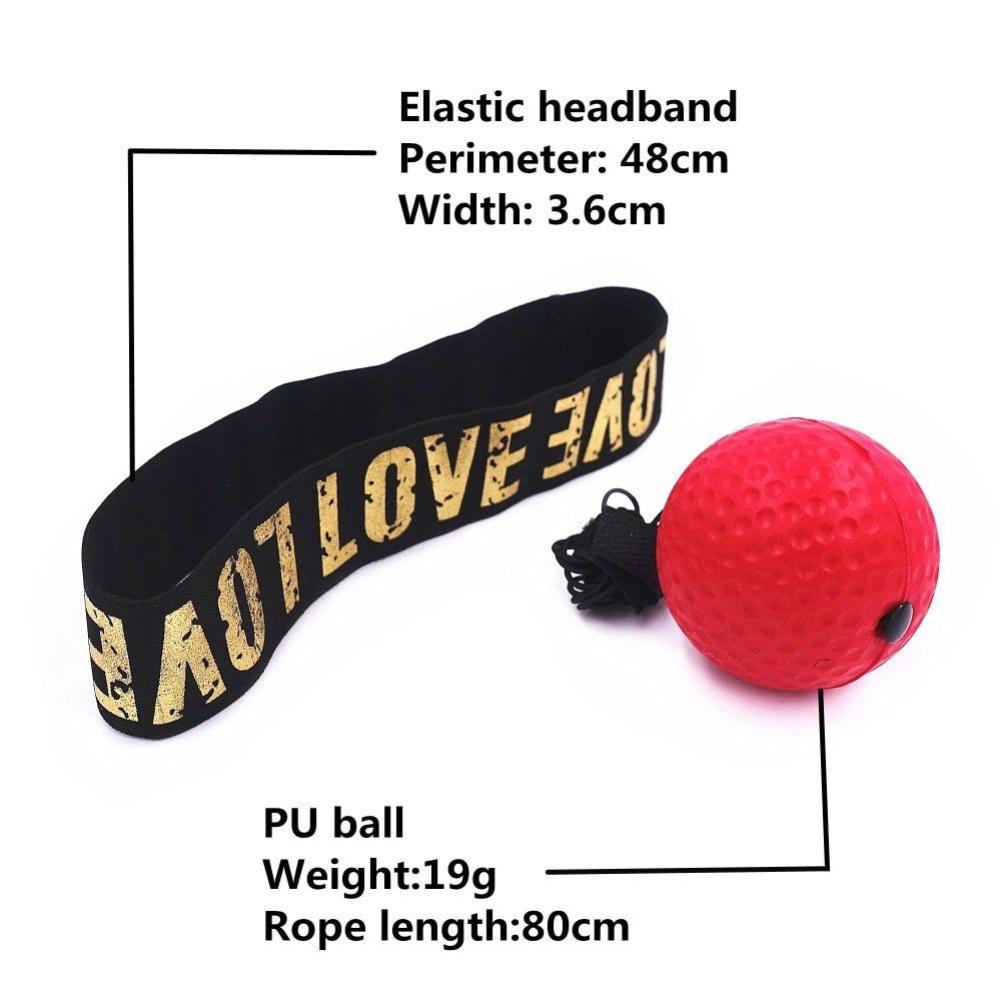 Bóng tập boxing phản xạ với dây buộc đầu( CB-Shop)