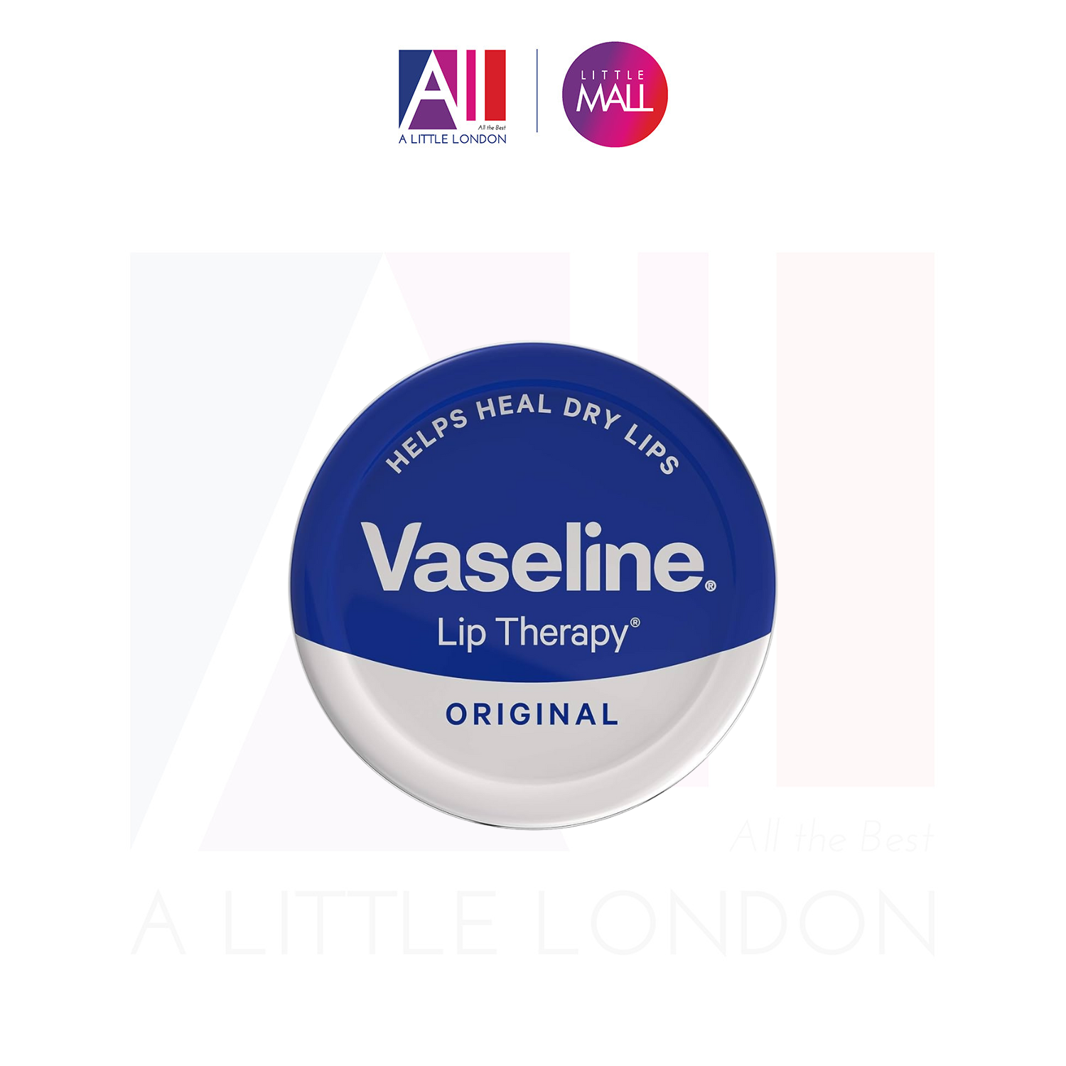 Dưỡng môi Vaseline Lip Therapy - Original 20g (Bill Anh)