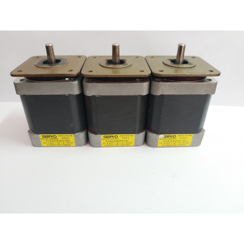 Động cơ bước Step motor 42x42x48 (nema 17) cũ. còn pully
