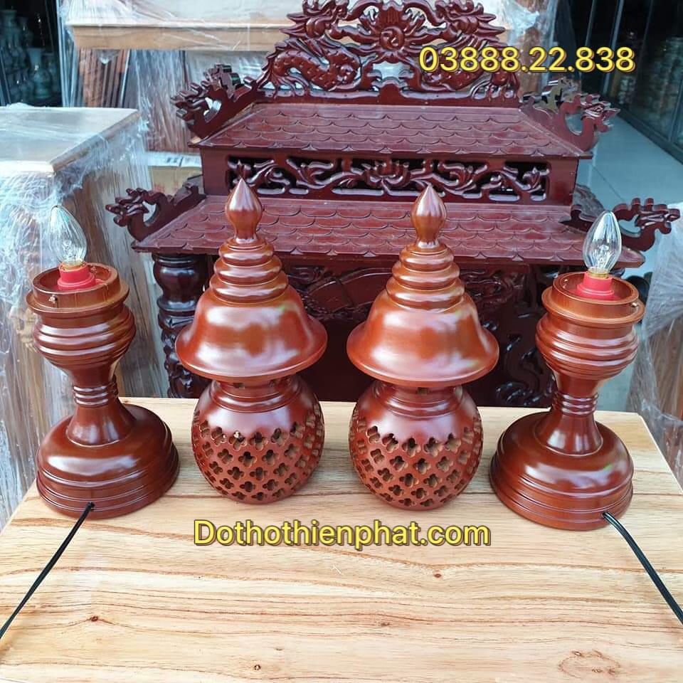 Cặp đèn xà cừ loại 1 mẫu mới rất đẹp