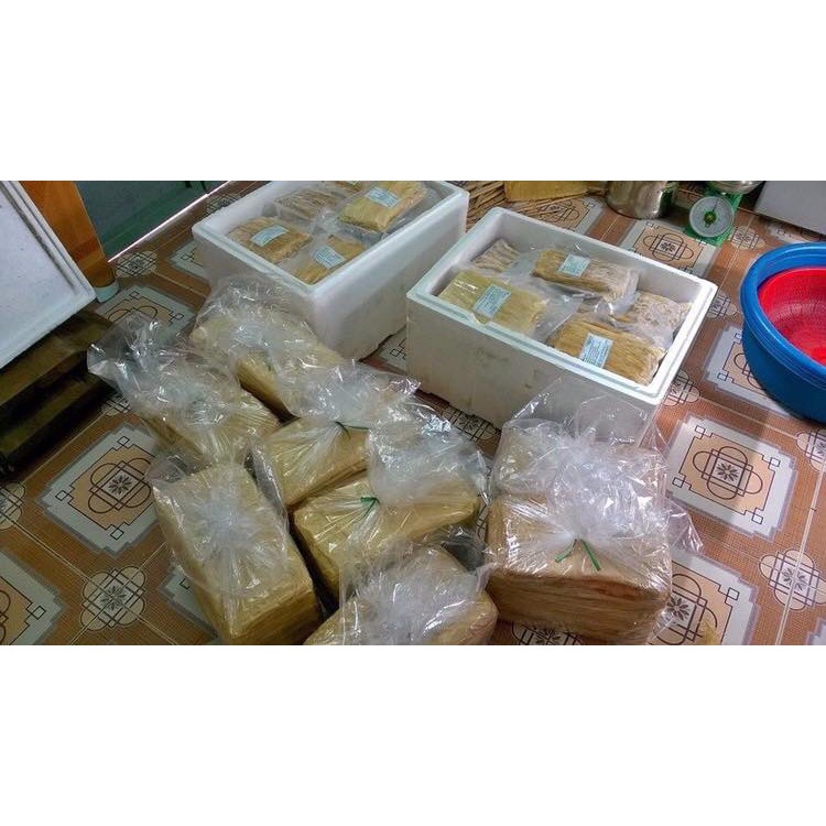 Váng đậu khô- Tàu hũ ki loại 1 dùng ăn lẩu thơm ngon