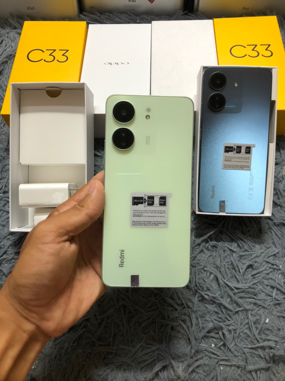 [ giảm thêm 350k phí sàn] điện thoại Xiaomi Redme 13C Ram 8GB /  256GB mới Fullbox 2 sim pin khủng 50000mah Liên Quân-PUBG-Free Fire mướt