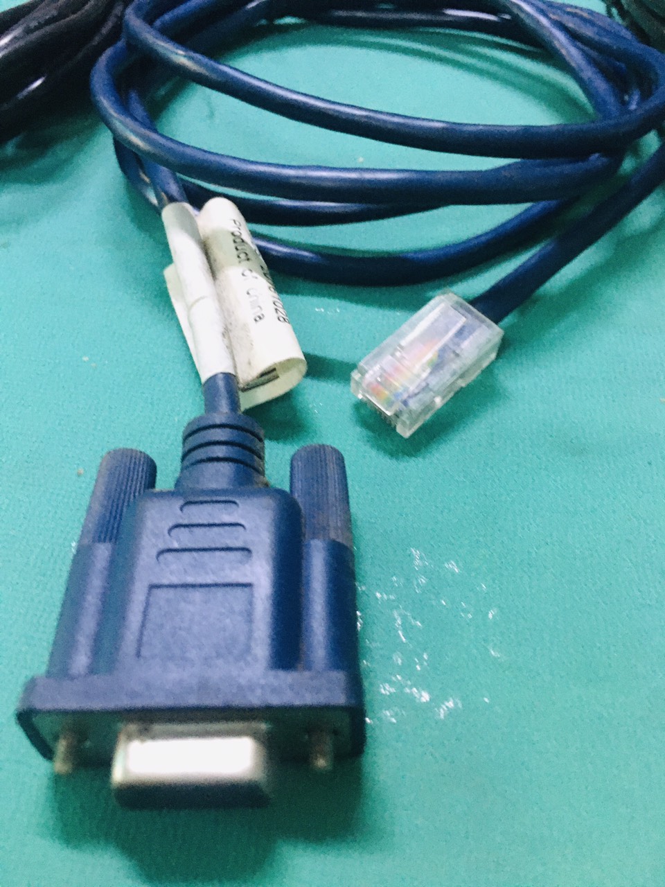 Cáp chuyển đổi Rs232 to RJ45 Cat5 1,2m- 1,8M