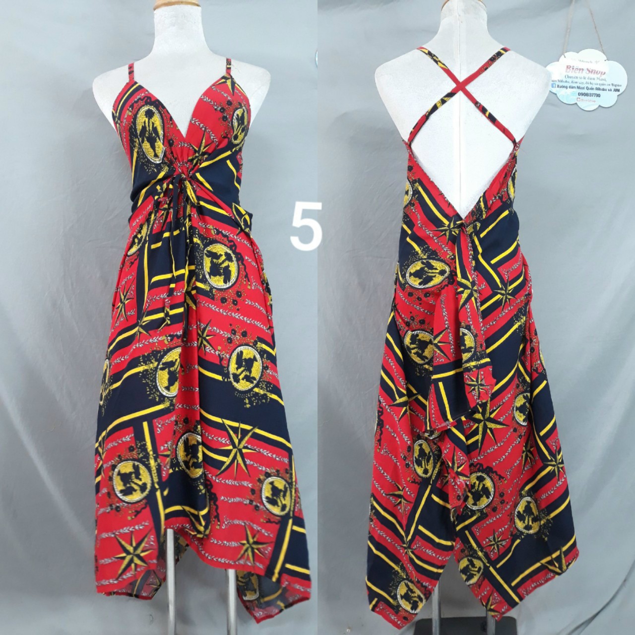 Đầm Maxi bướm