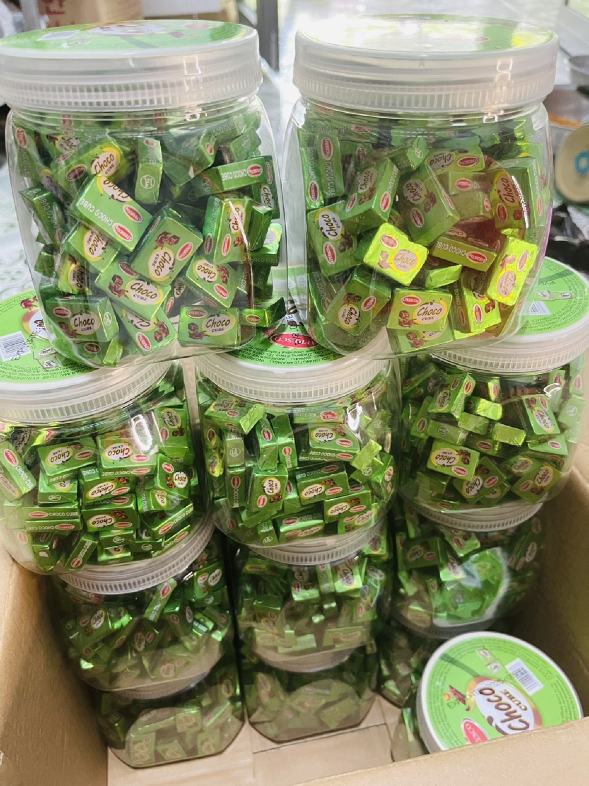 kẹo milo choco cube 120v 500gr