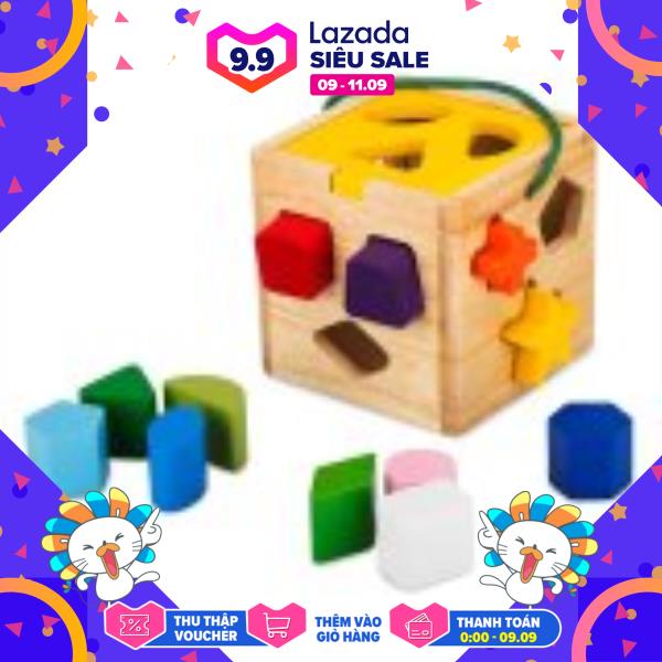 Đồ chơi gỗ giỏ thả 12 khối Winwintoys 62022
