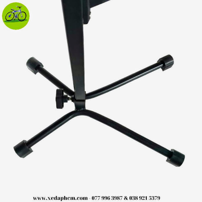 Chân chống đỡ xe đạp móc 1 bên bát liền thanh vuông