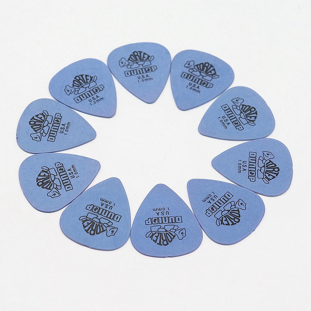 10 cái Dunlop 1.38mm Guitar Picks Nylon Jazz guitar Pick guitar phụ kiện