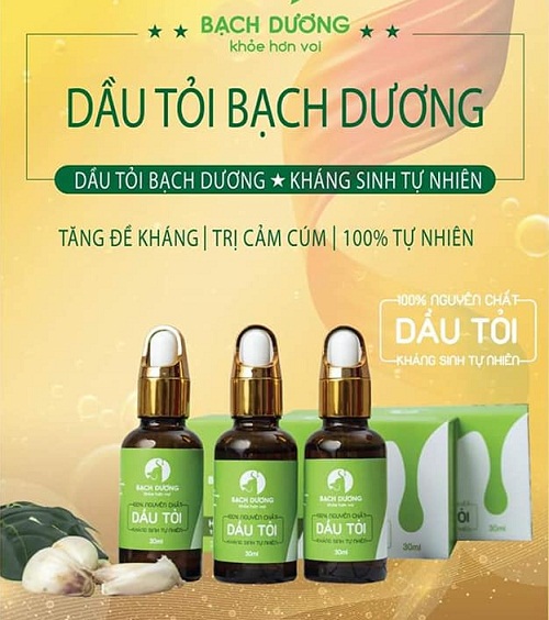 Dầu tỏi Bạch Dương - 30ml