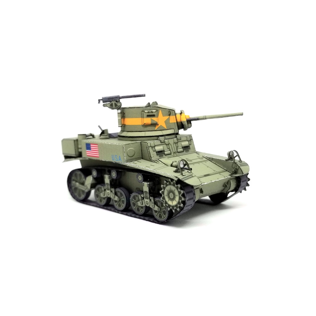 Mô hình giấy xe tank xe tăng M3A1 tỉ lệ 1/72